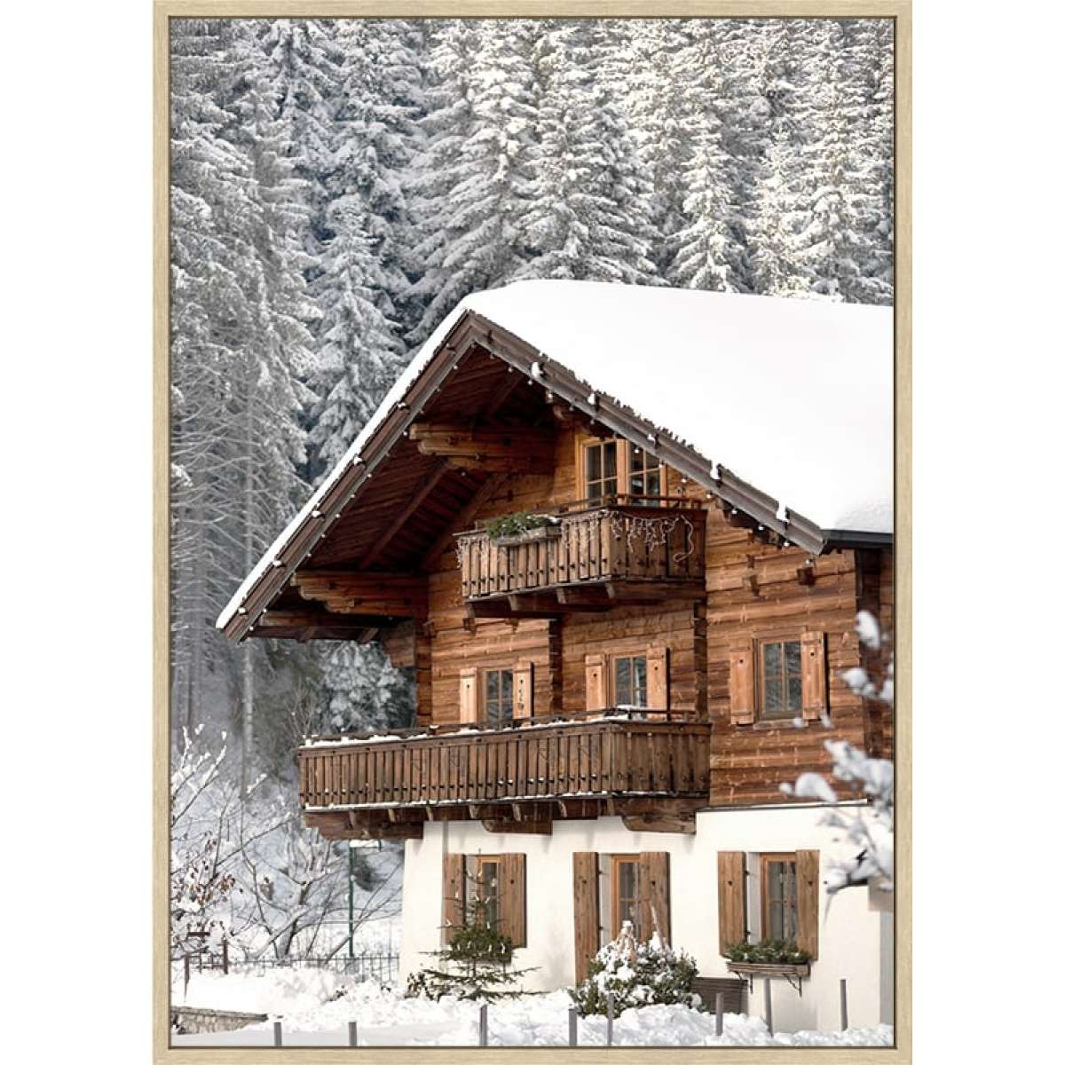 Immagine del prodotto Quadro "Chalet" 50x4.3x70 cm | Dijk Natural Collections