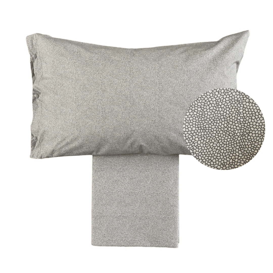 Immagine principale di Completo Letto Matrimoniale Benedetta in 100% Cotone (2 Colori) | Pietro Zanetti Home
