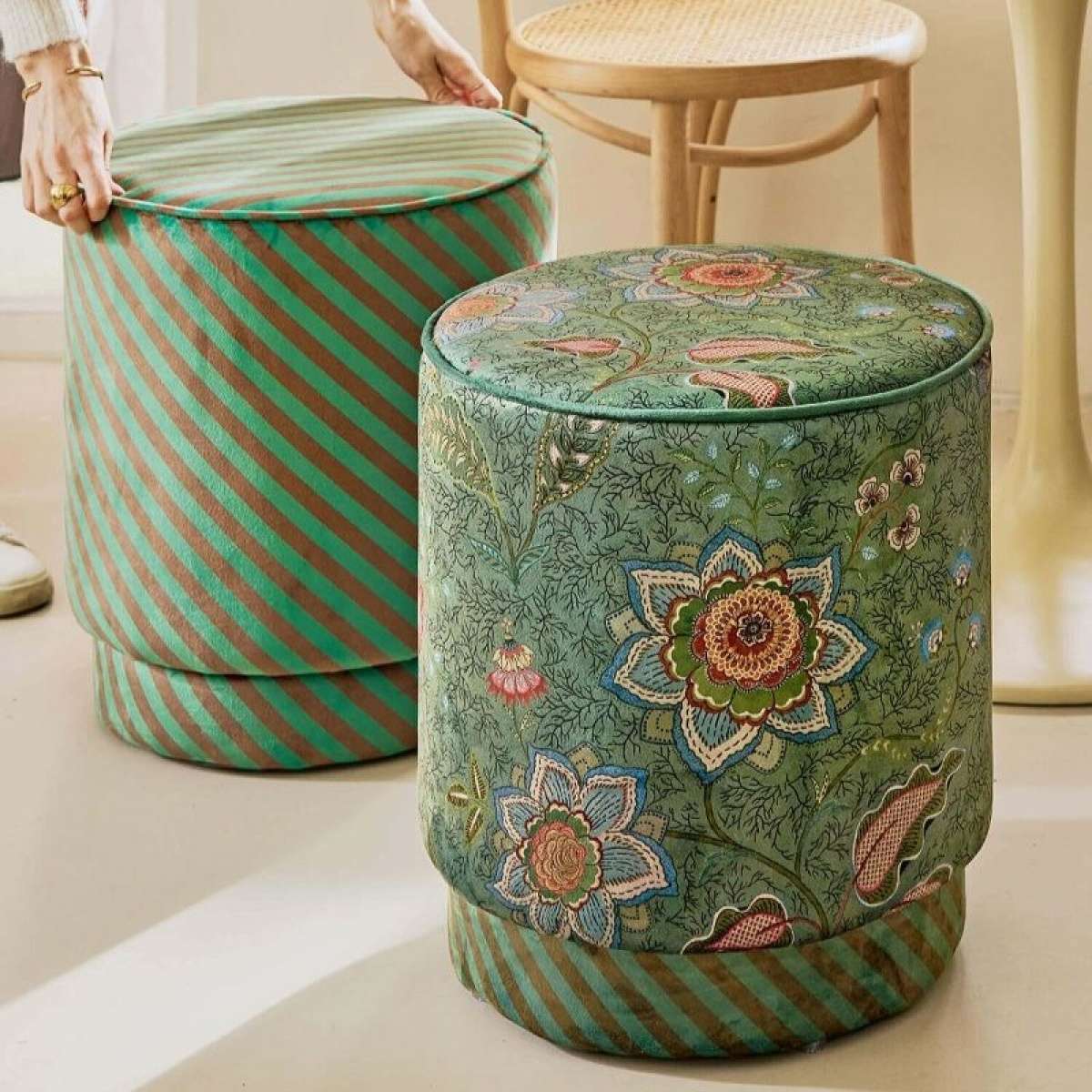 Immagine del prodotto Pouf Mumbai Morning 40x45 cm - 3 Colori | Pip Studio Amsterdam