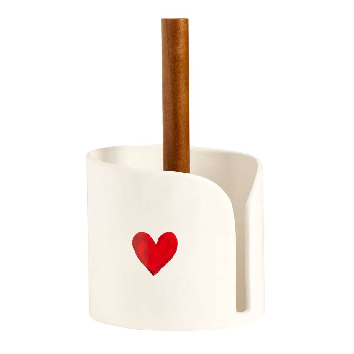 Immagine del prodotto Porta Rotolo Cuore Rosso | Simple Day