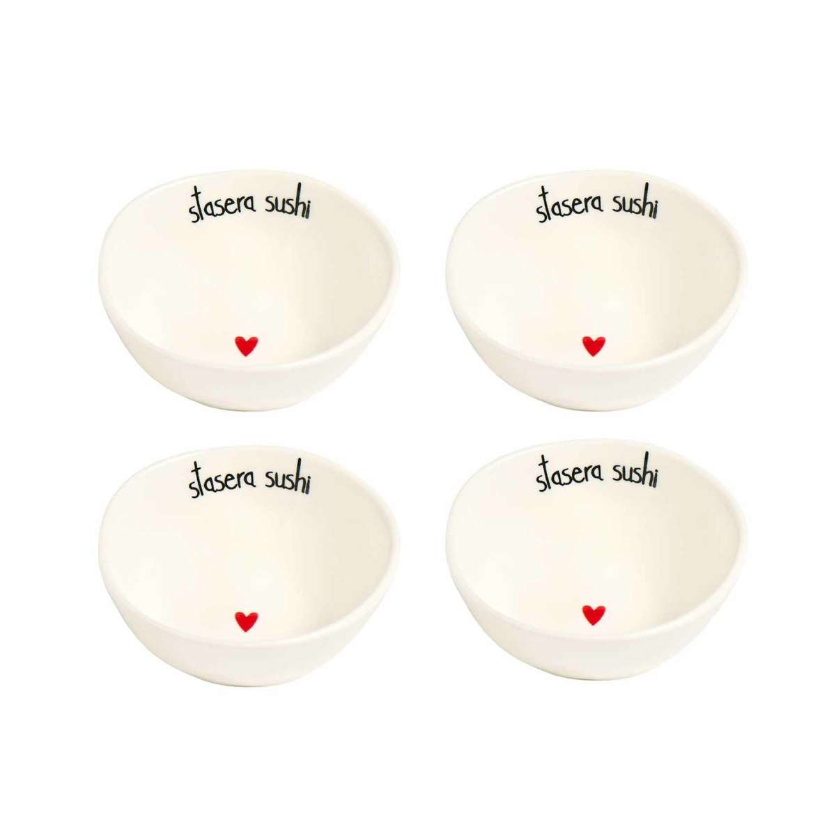 Immagine del prodotto Set 4 Coppette "Stasera Sushi" | Simple Day