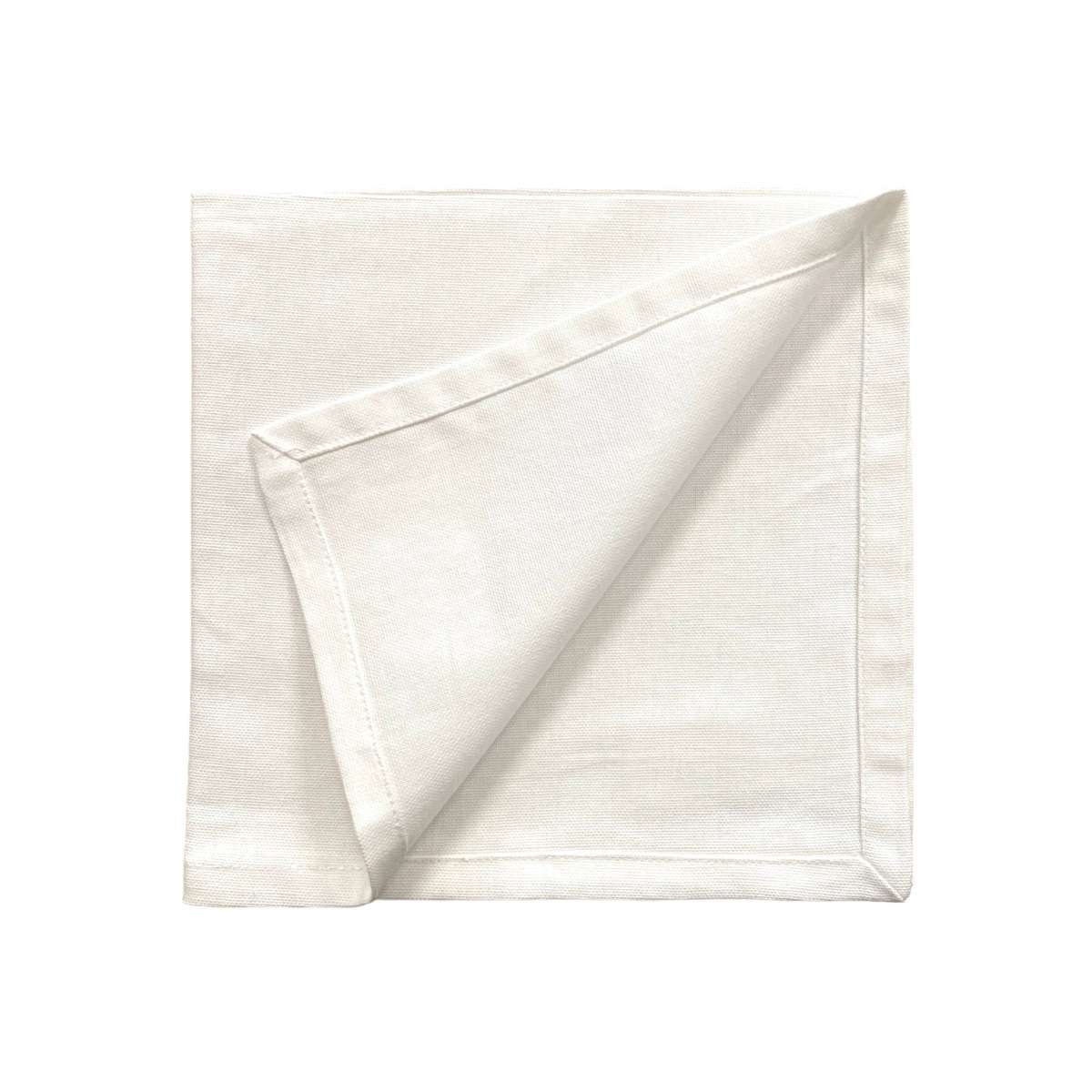 Immagine variante Bianco - Tovaglioli Sfusi Panama 45x45 cm in 100% Cotone - 9 Colori | Cavalieri Spa