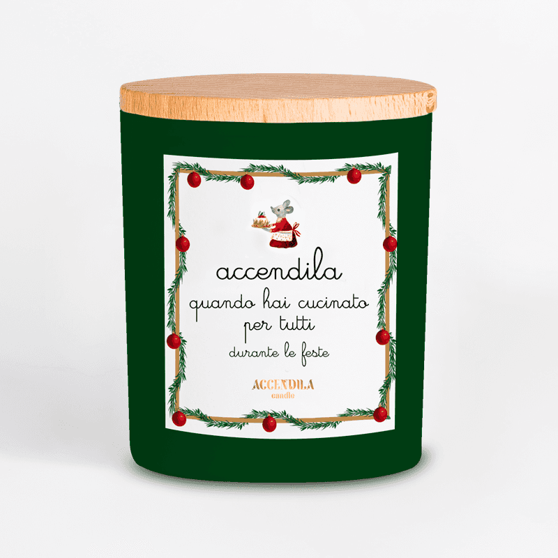 Immagine principale di Candela Accendila - Xmas Chef | Accendila Candle