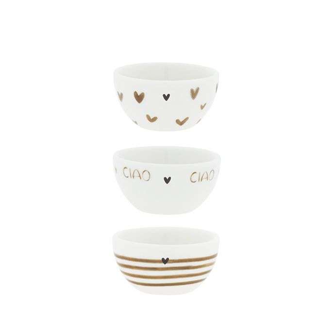 Immagine principale di Ciotolina XS White & Brown h 2x5 cm - 3 Varianti | Bastion Collections