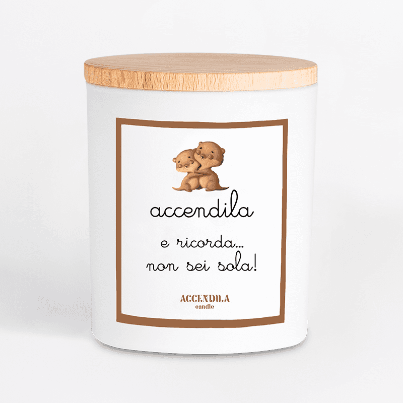 Immagine principale di Candela Accendila - Non Sei Sola | Accendila Candle