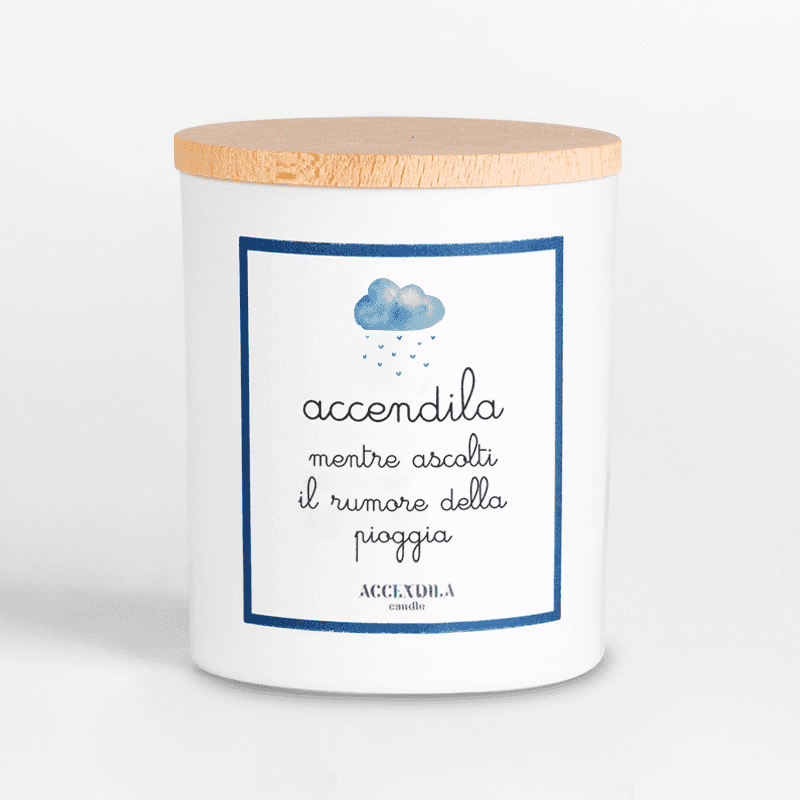 Immagine principale di Candela Accendila - Pioggia | Accendila Candle