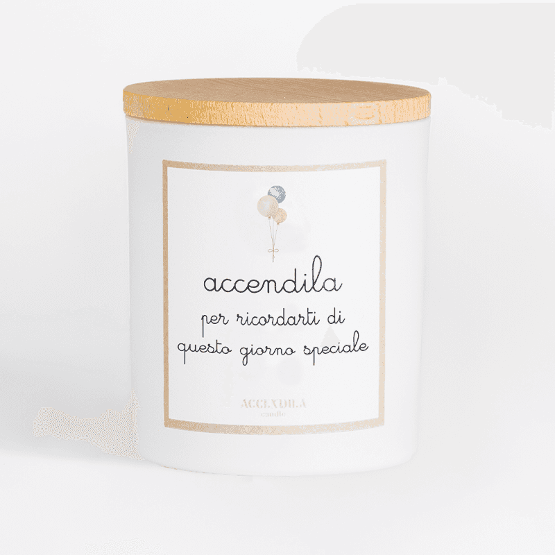 Immagine principale di Candela Accendila - Giorno Speciale | Accendila Candle