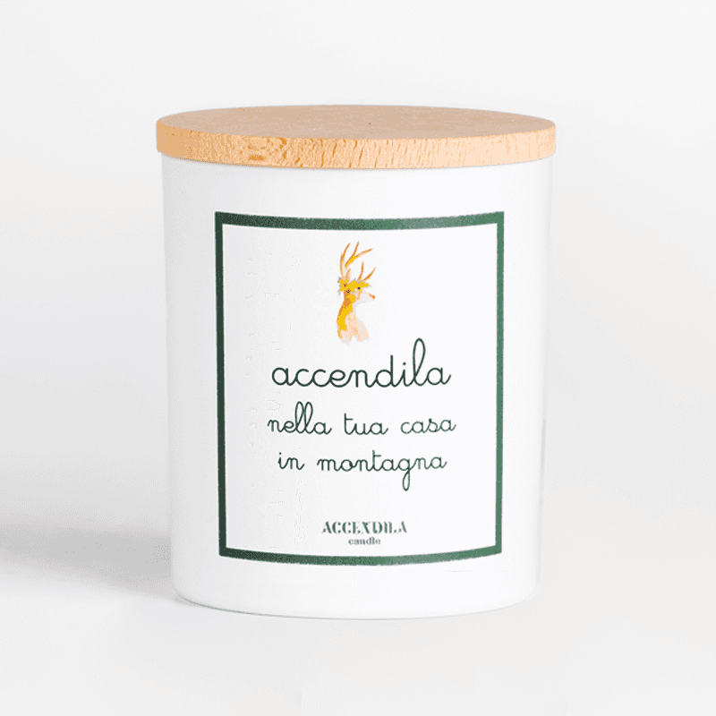 Immagine principale di Candela Accendila - Montagna | Accendila Candle