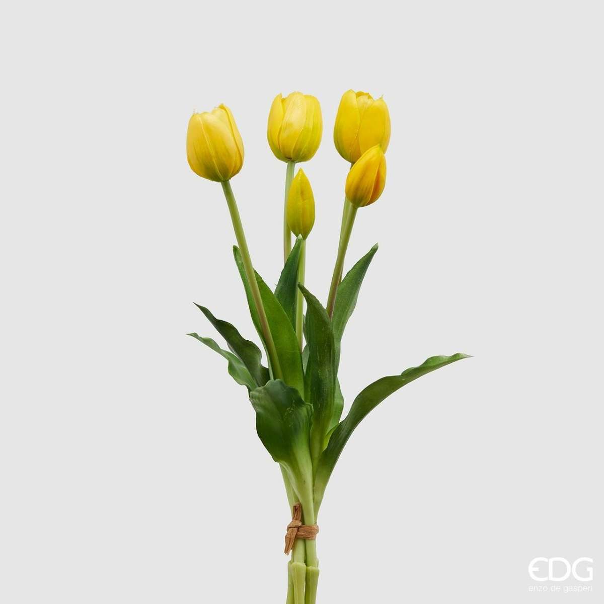 Immagine del prodotto Mazzo Artificiale di Tulipani Gialli | EDG Enzo De Gasperi