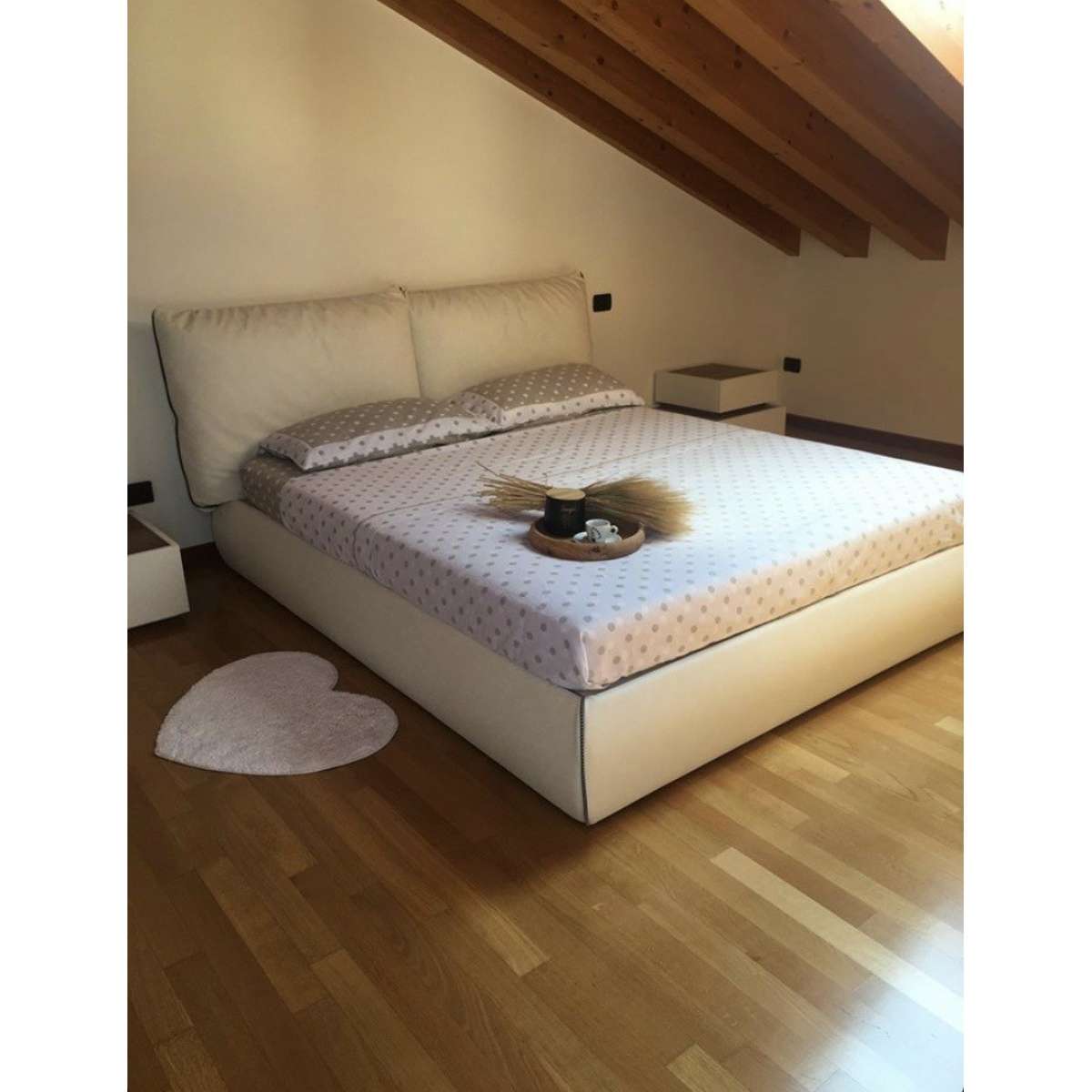 Immagine del prodotto Tappeto Jane a forma di Cuore in 100% Cotone Antiscivolo | Pietro Zanetti Home
