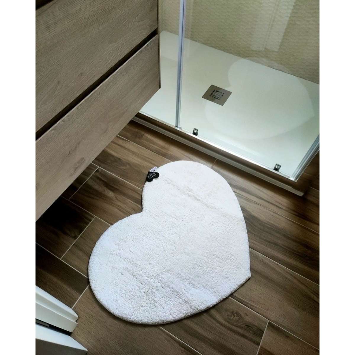 Immagine del prodotto Tappeto Jane a forma di Cuore in 100% Cotone Antiscivolo | Pietro Zanetti Home