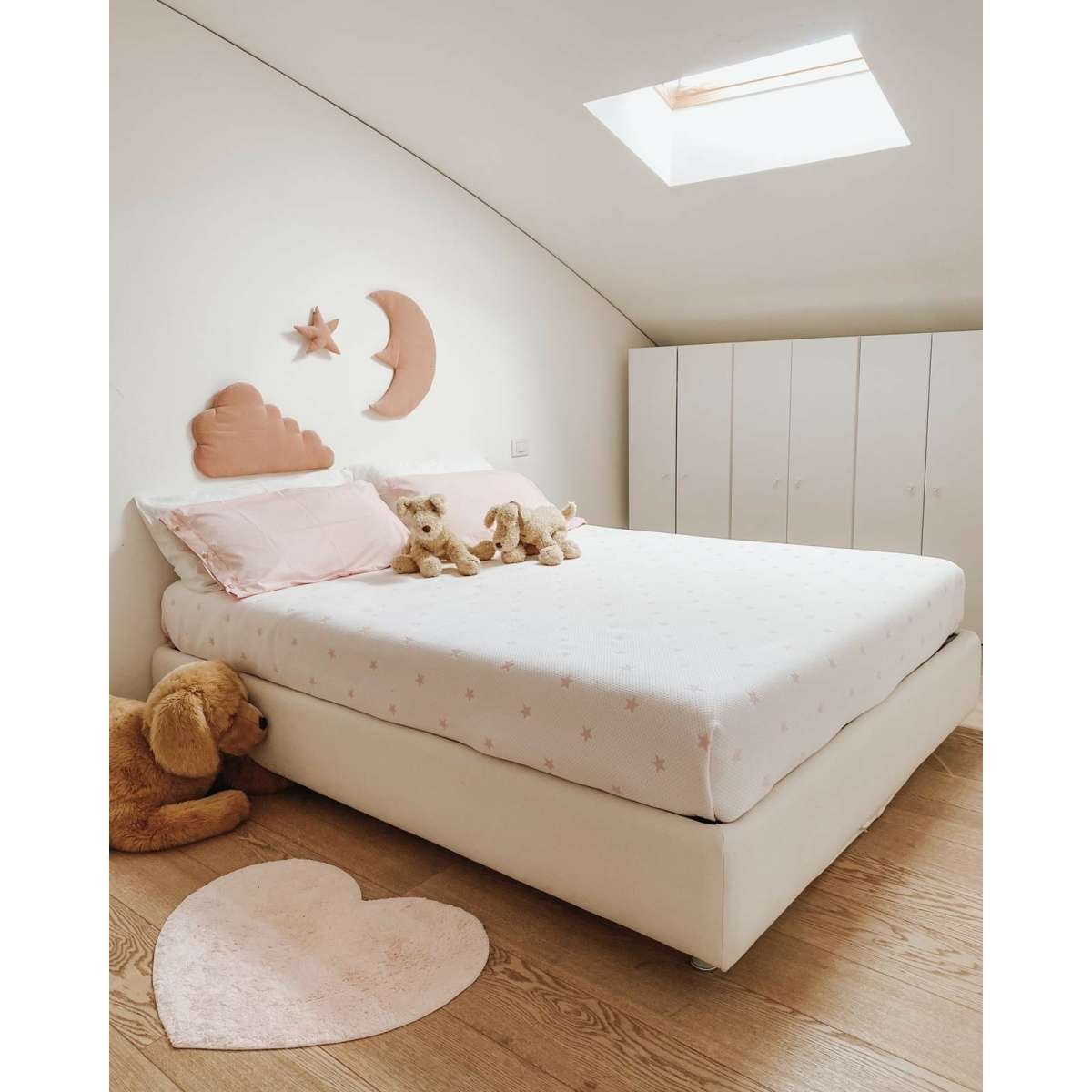 Immagine del prodotto Tappeto Jane a forma di Cuore in 100% Cotone Antiscivolo | Pietro Zanetti Home