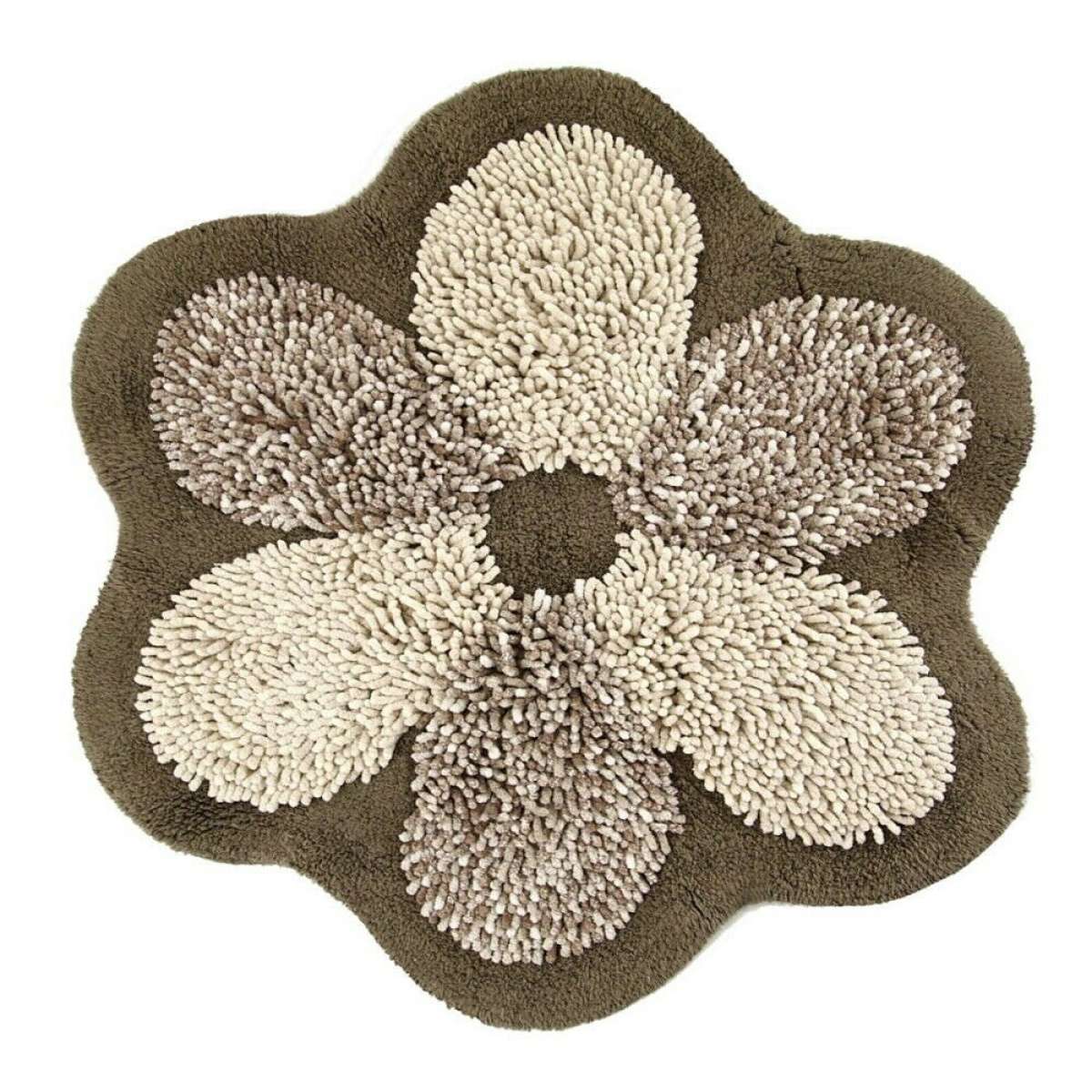 Immagine del prodotto Tappeto Bagno Fiore in Ciniglia di Puro Cotone con Base Antiscivolo | Pietro Zanetti Home
