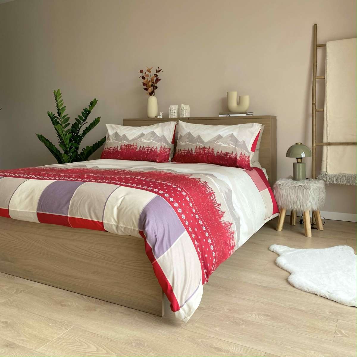 Immagine del prodotto Copripiumino Matrimoniale Zermatt in 100% Cotone Daunex (2 colori) | Daunex