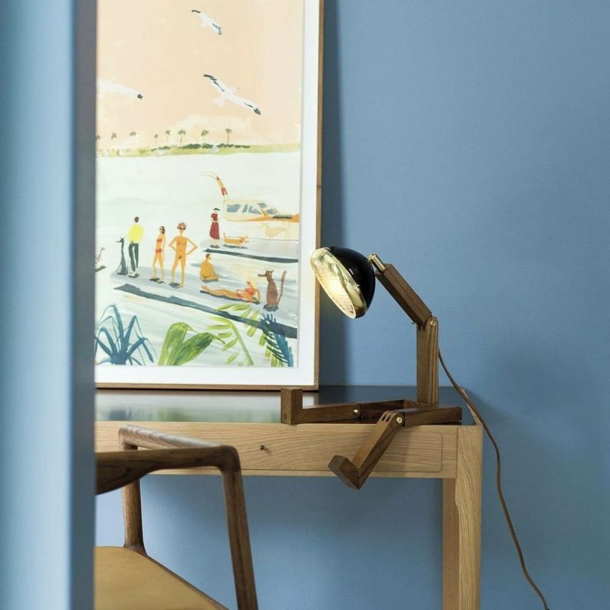 Immagine del prodotto Mini Lampada in Legno Mr. Wattson con cavo USB Piffany Copenhagen | Piffany Copenaghen