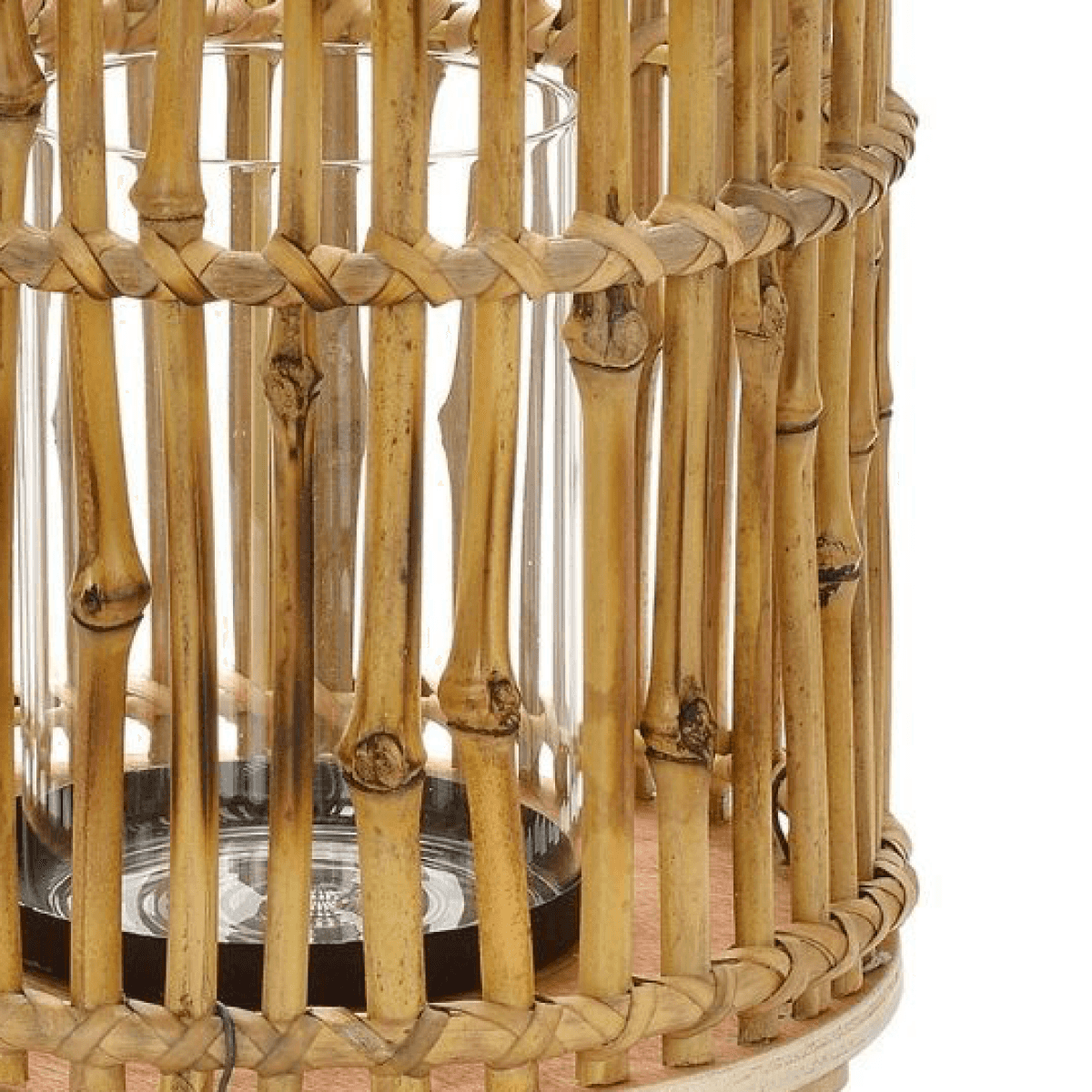 Immagine del prodotto Lanterna Porta Candela in Bamboo 
Grande | Jolipa