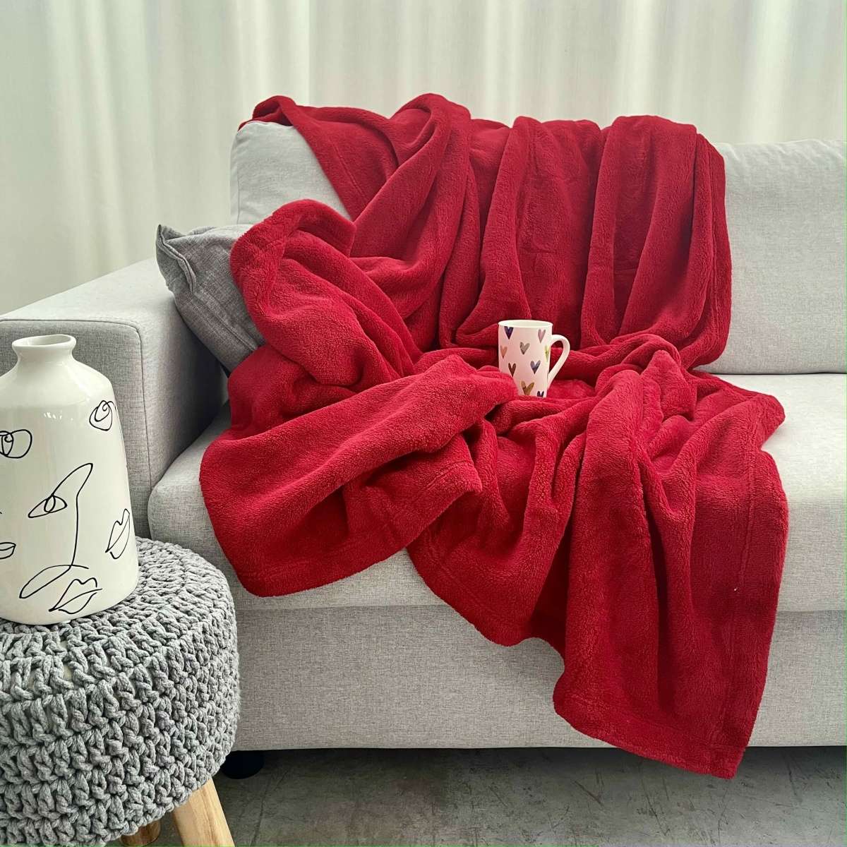 Immagine del prodotto Coperta Singola Pelosetto Tinta Unita in Microfibra 150x200 cm 8 Colori | Daunex
