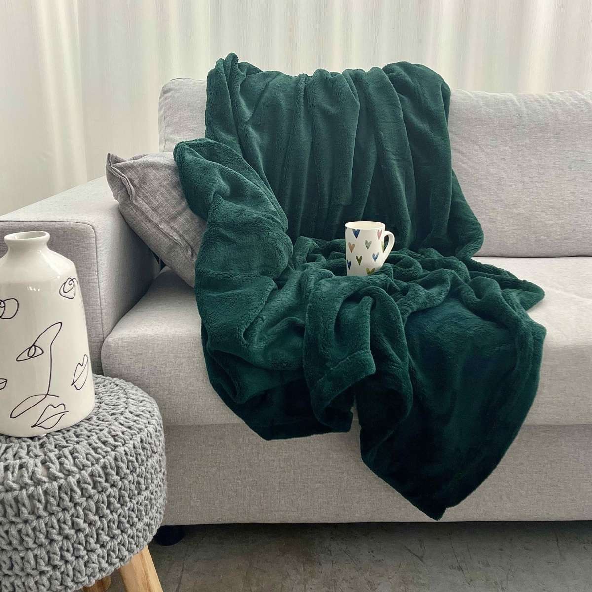 Immagine del prodotto Coperta Singola Pelosetto Tinta Unita in Microfibra 150x200 cm 8 Colori | Daunex