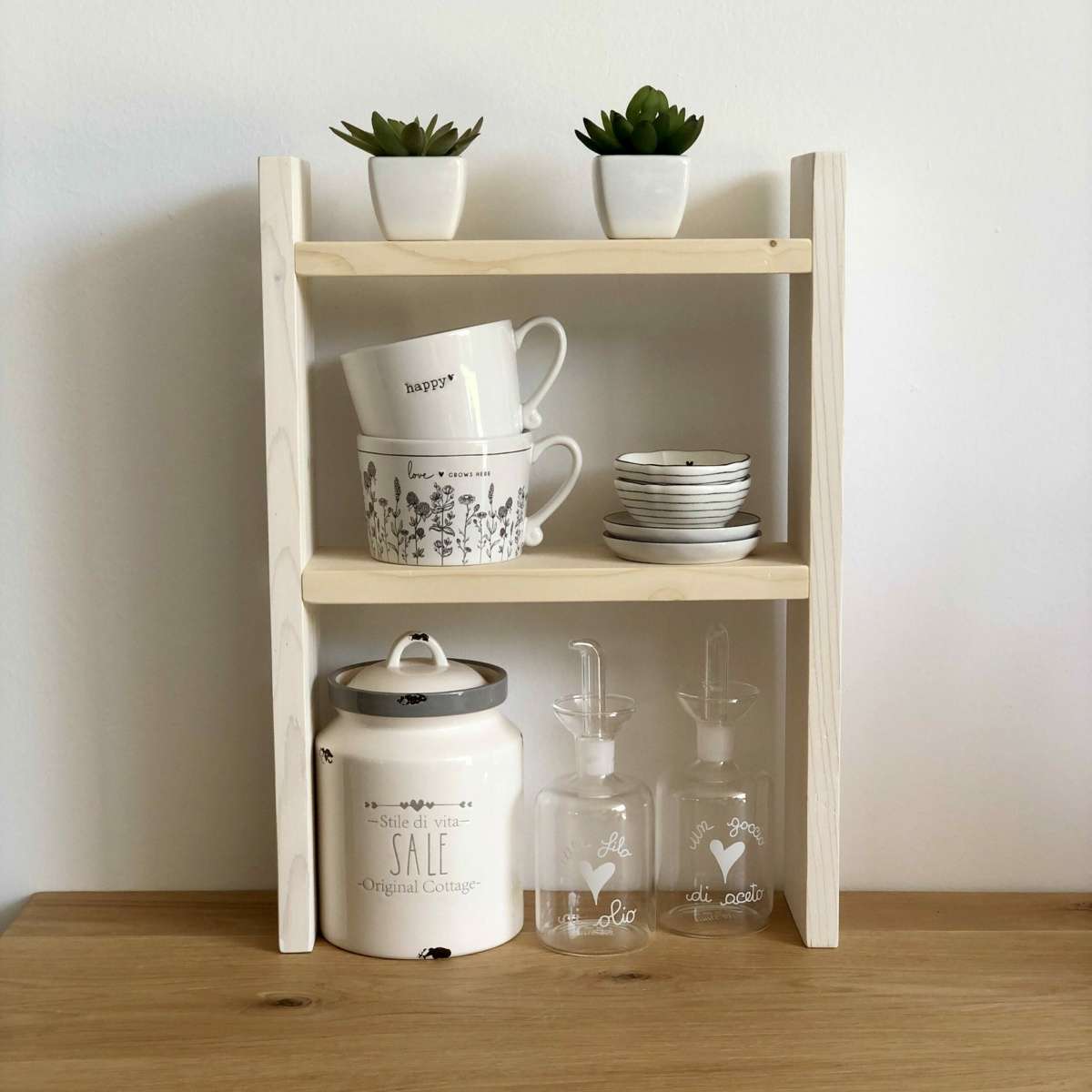 Immagine del prodotto Mensola Dakota in Legno di Abete 32x10x44,5 cm | Pietro Zanetti Home