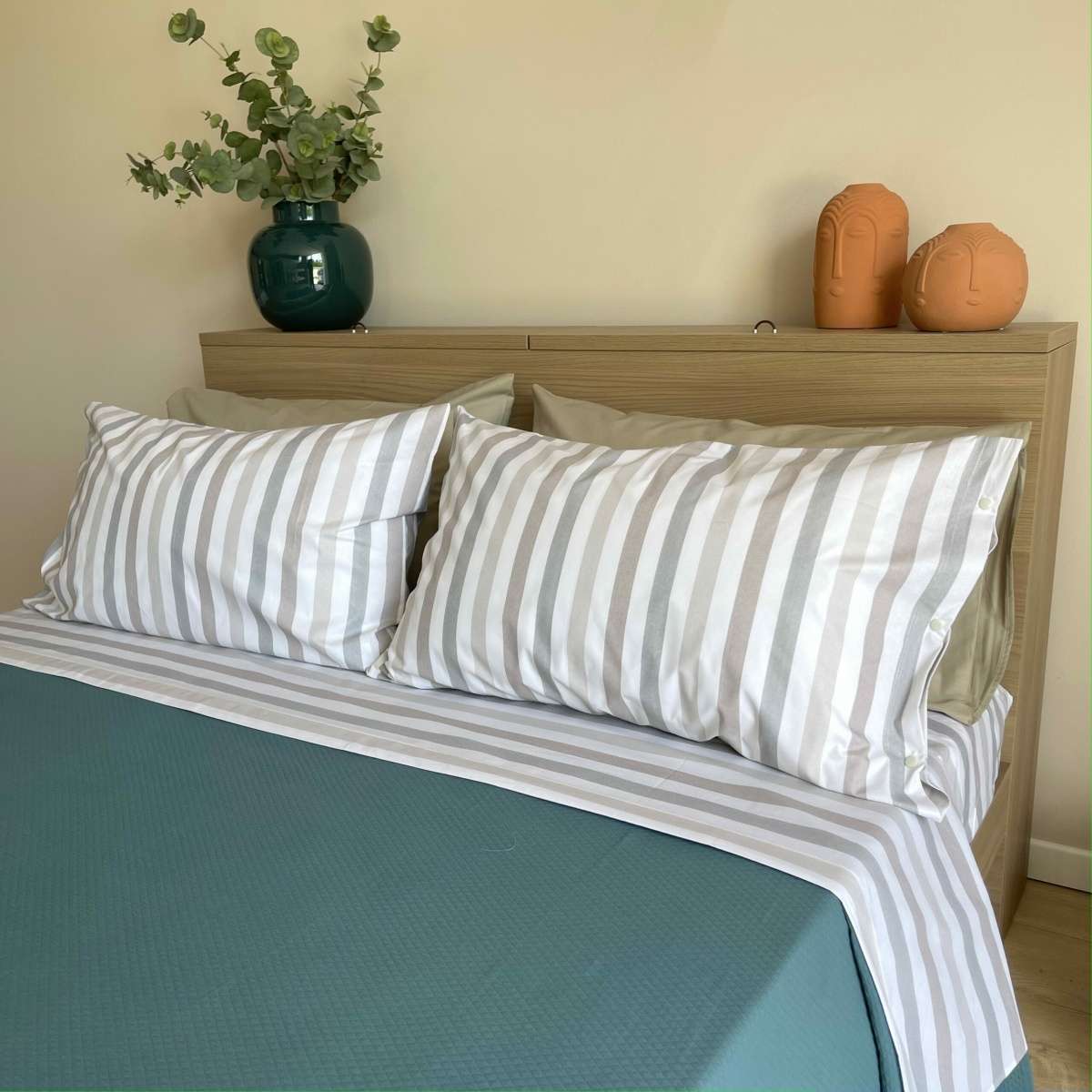 Immagine del prodotto Completo Letto Matrimoniale Linea in 100% Cotone (2 colori) | Pietro Zanetti Home