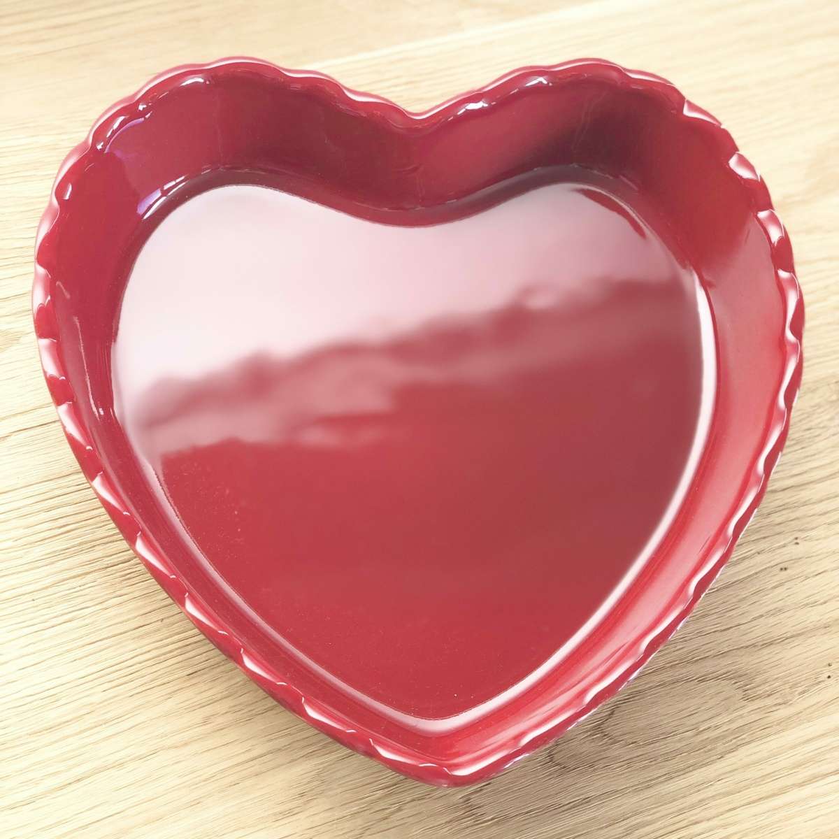 Immagine del prodotto Tortiera in Ceramica Grande a forma di Cuore Charlotte 24x24x5h (7 colori) | Côté Table