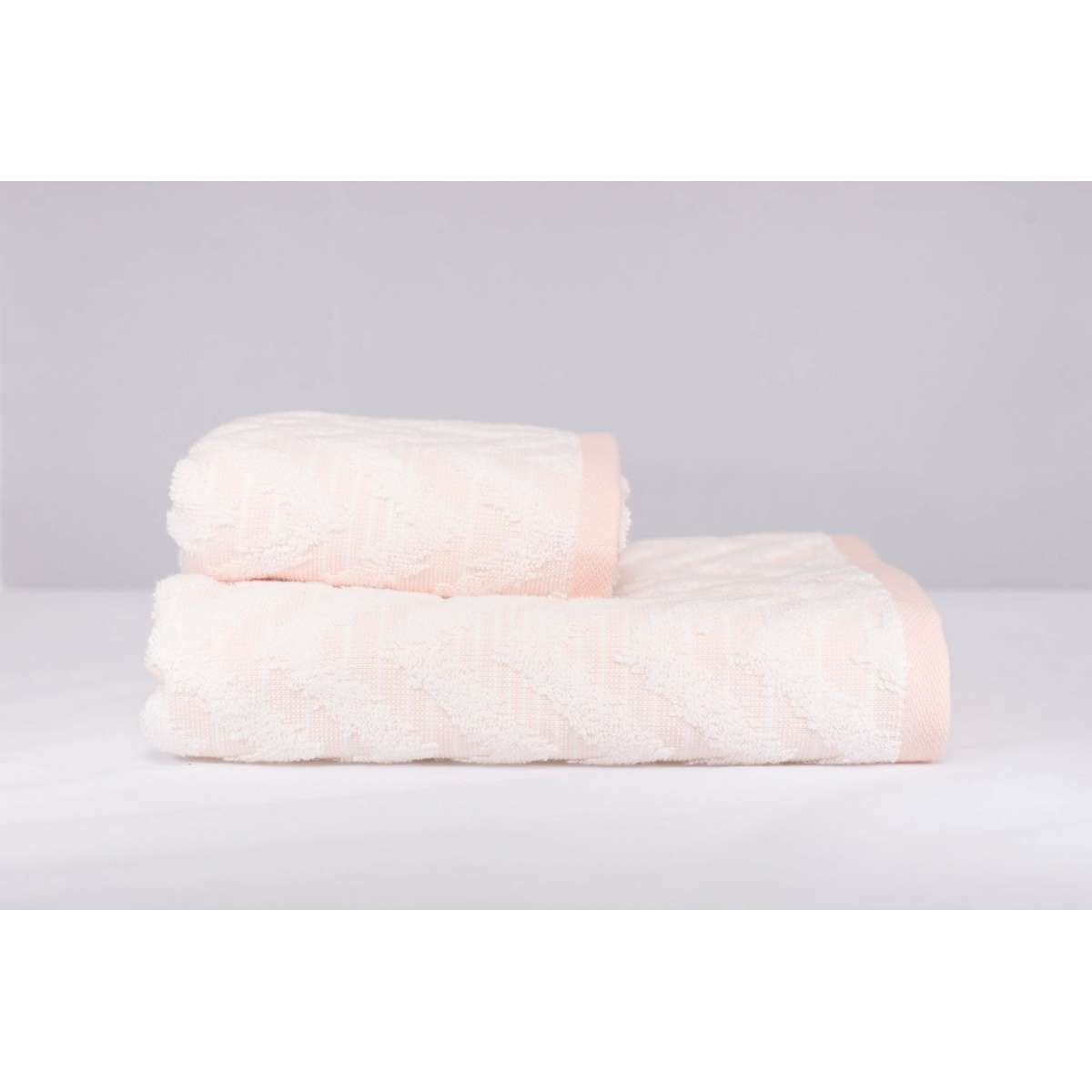 Immagine del prodotto Set Asciugamani in Jacquard Zig Zag 100% Cotone | Pietro Zanetti Home