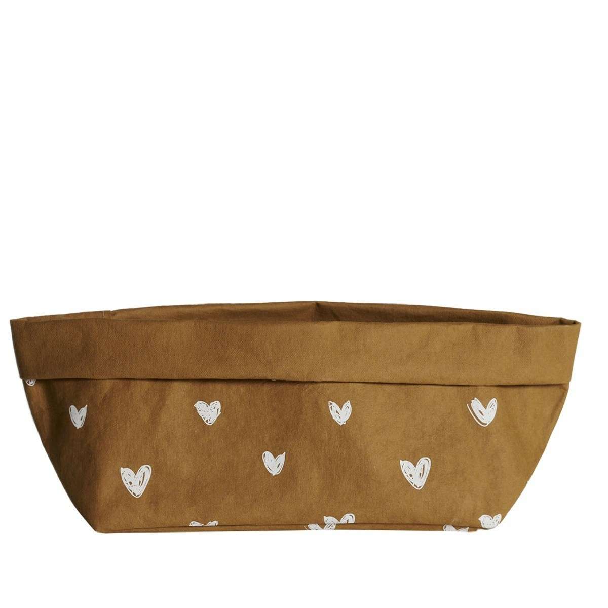 Immagine del prodotto Porta Pane Tappezzato di Cuori in cellulosa 3 colori | Simple Day