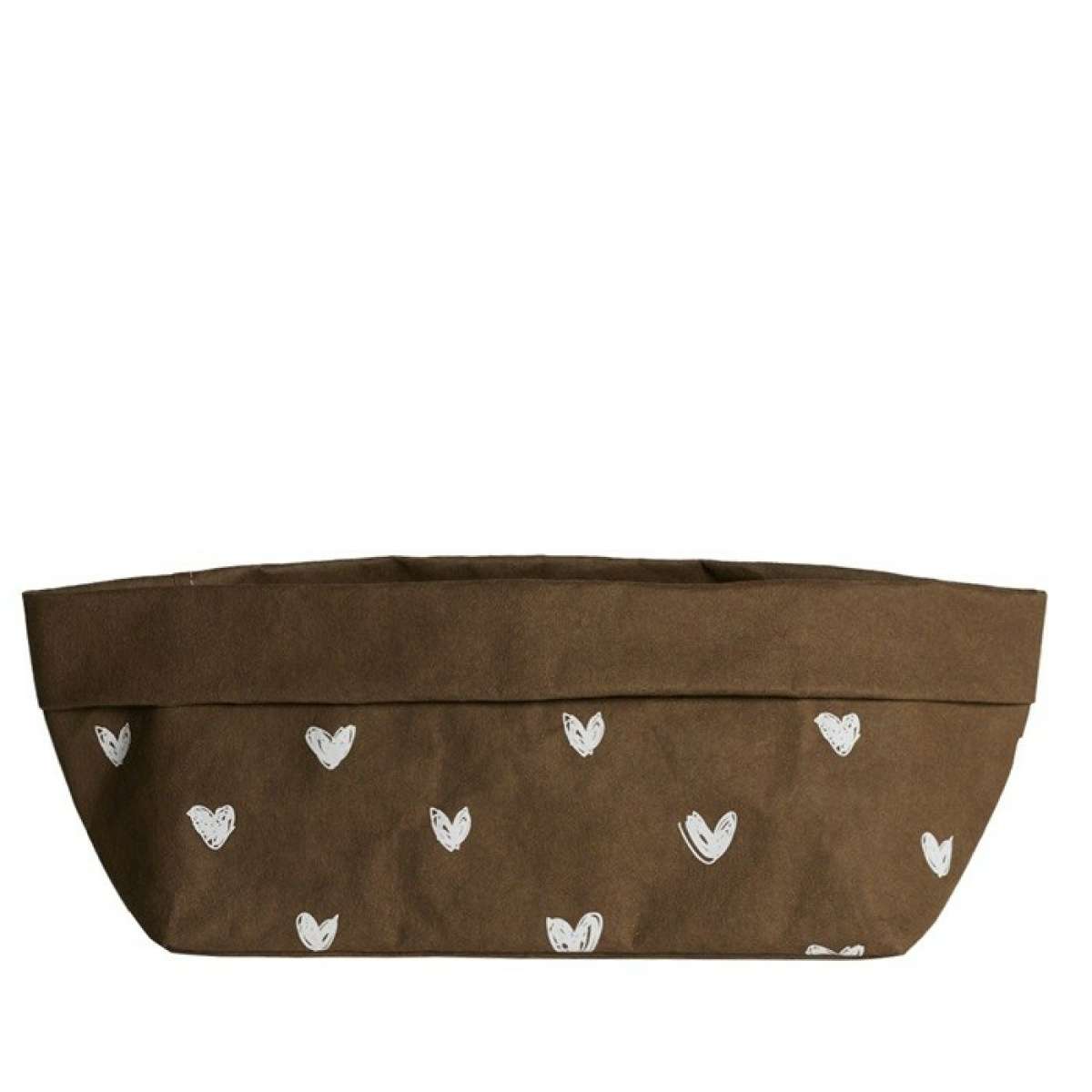 Immagine del prodotto Porta Pane Tappezzato di Cuori in cellulosa 3 colori | Simple Day