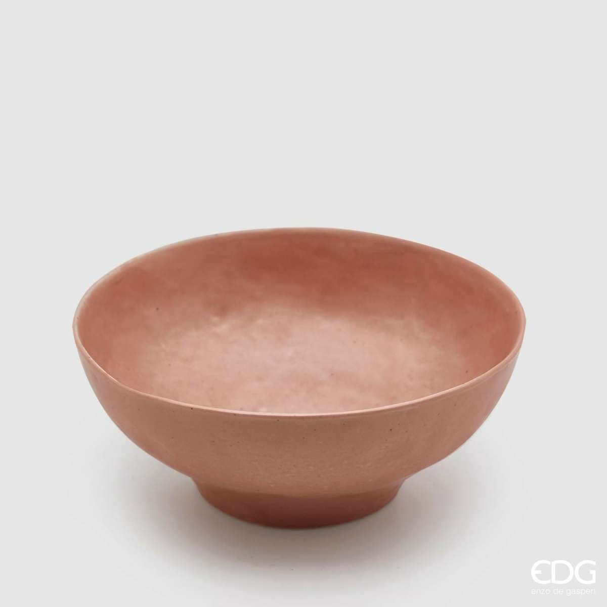 Immagine del prodotto Piatto Fondo Feng Matt Rosa in Gres ø17 cm | EDG Enzo De Gasperi