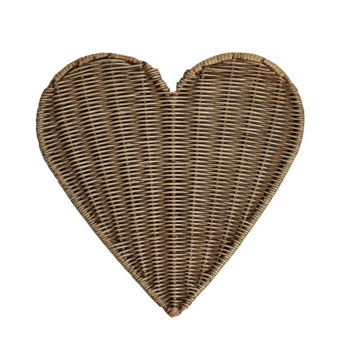 Immagine del prodotto Tovaglietta Americana a forma di Cuore in Rattan | Simple Day