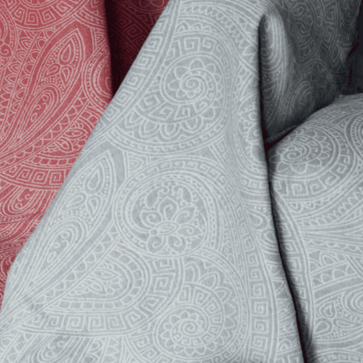 Immagine del prodotto Copridivano - Copritutto Marocco Grigio in cotone (2 misure) | Pietro Zanetti Home