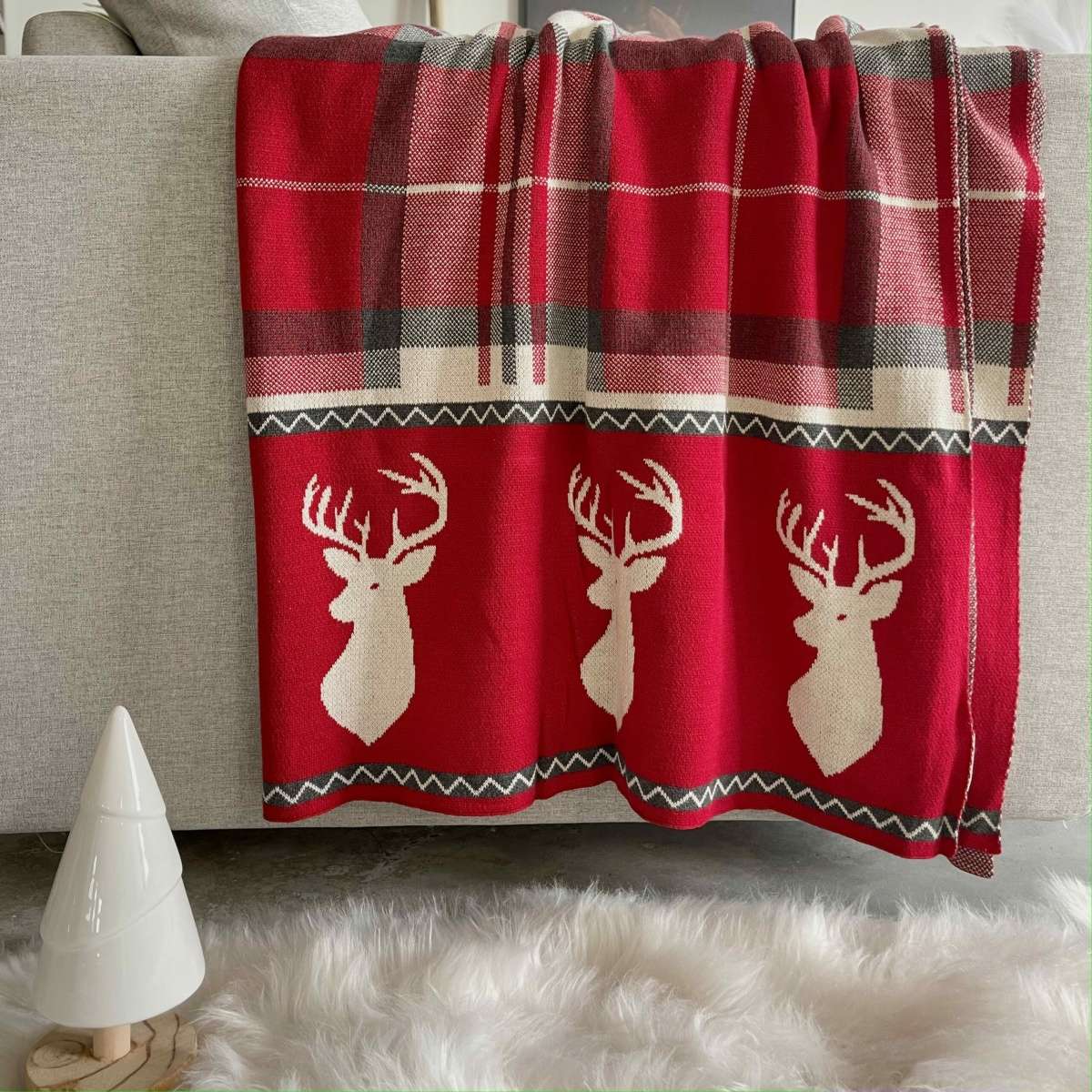 Immagine del prodotto Plaid Bolzano in Cotone in 100% Cotone 130x160 cm | Pietro Zanetti Home