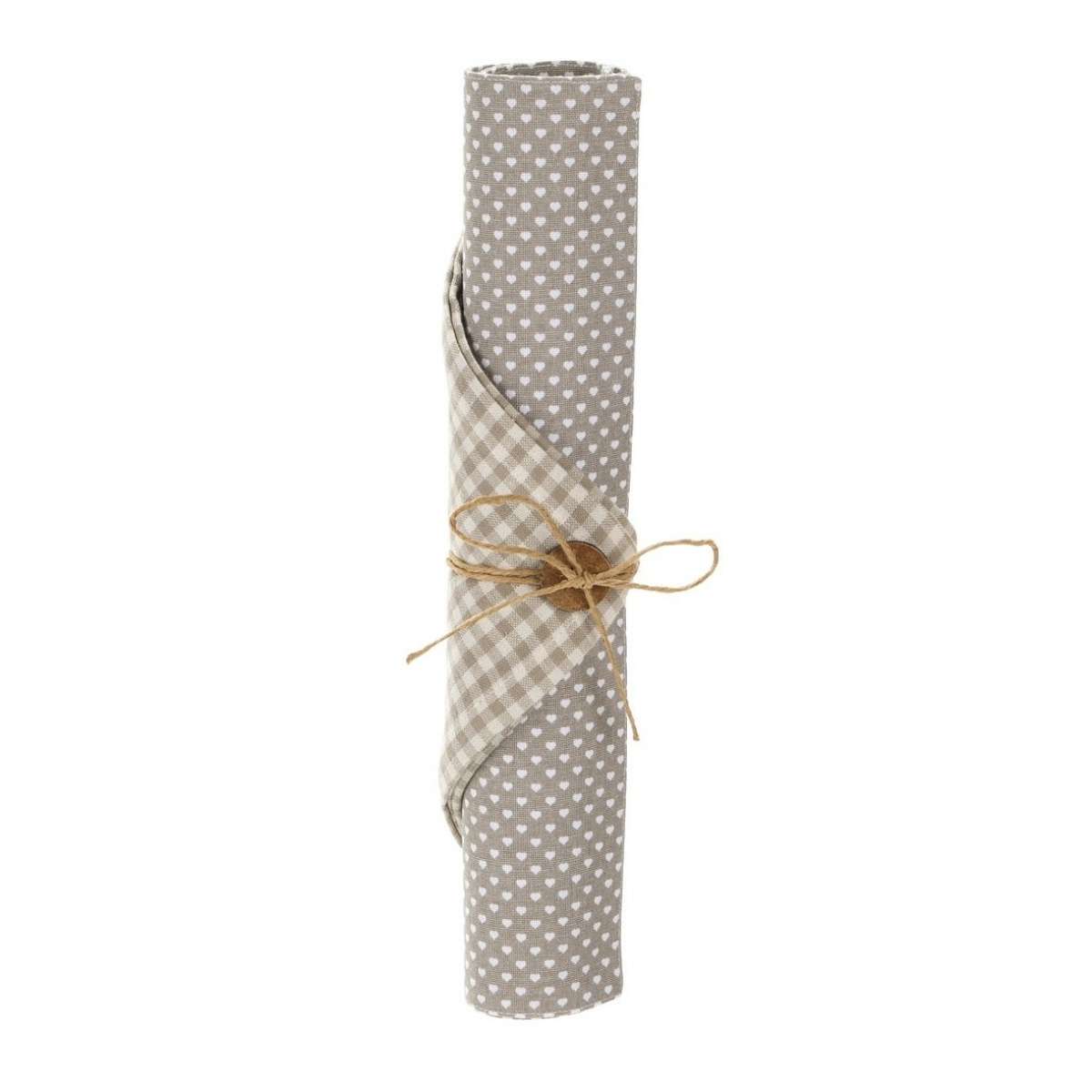 Immagine del prodotto Tovaglietta Americana con Tovagliolo 33x48 cm in cotone (4 colori) | Nuvole di Stoffa