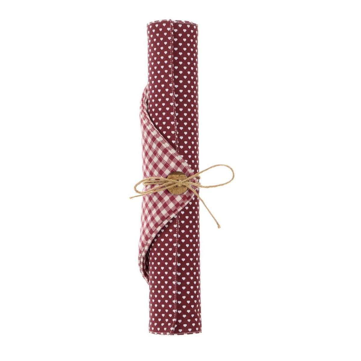 Immagine del prodotto Tovaglietta Americana con Tovagliolo 33x48 cm in cotone (4 colori) | Nuvole di Stoffa