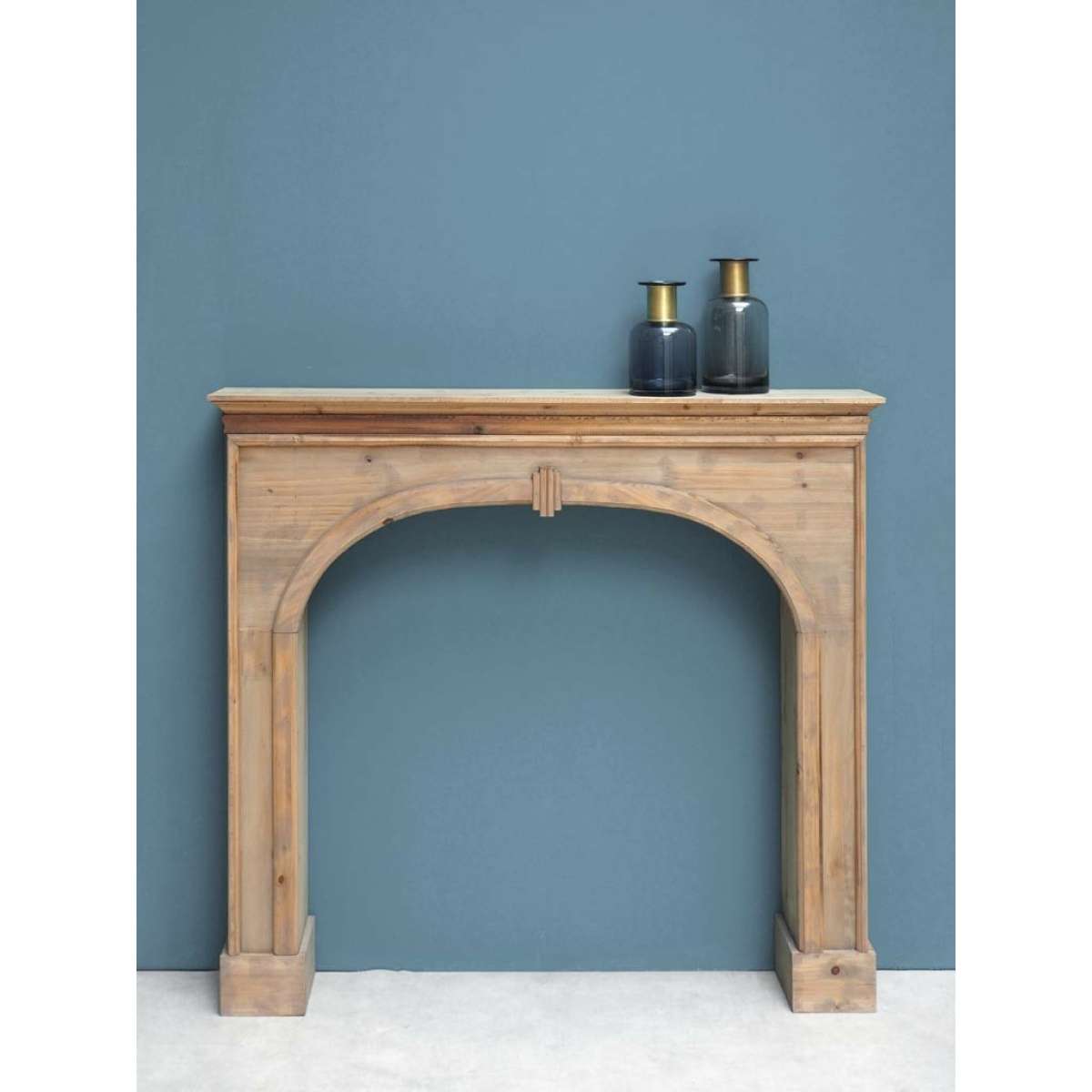 Immagine del prodotto Consolle Camino in Legno Beleil 104x21.5x118 cm | Chehoma