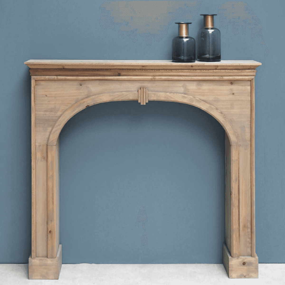Immagine del prodotto Consolle Camino in Legno Beleil 104x21.5x118 cm | Chehoma