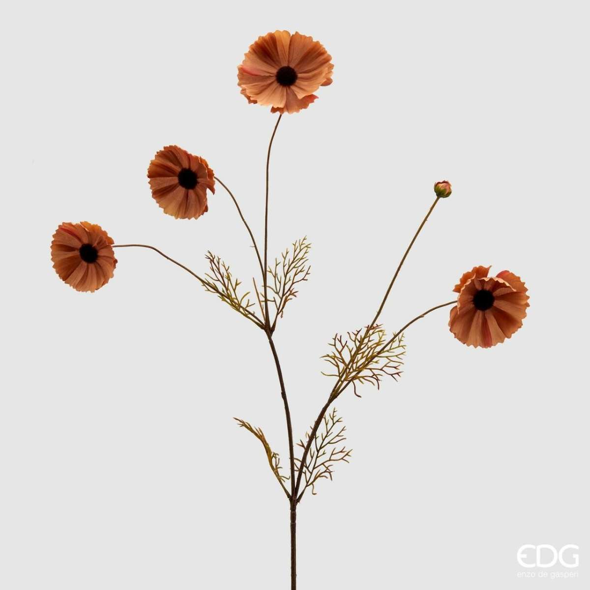 Immagine del prodotto Ramo Cosmos Glory Salmone Artificiale 95cm | EDG Enzo De Gasperi