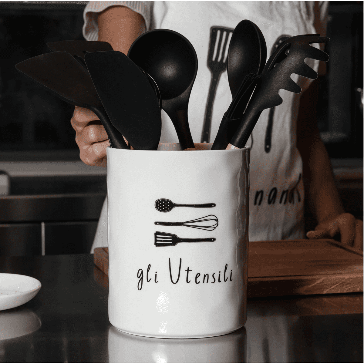 Immagine del prodotto Portamestoli in Ceramica Gli Utensili | Simple Day