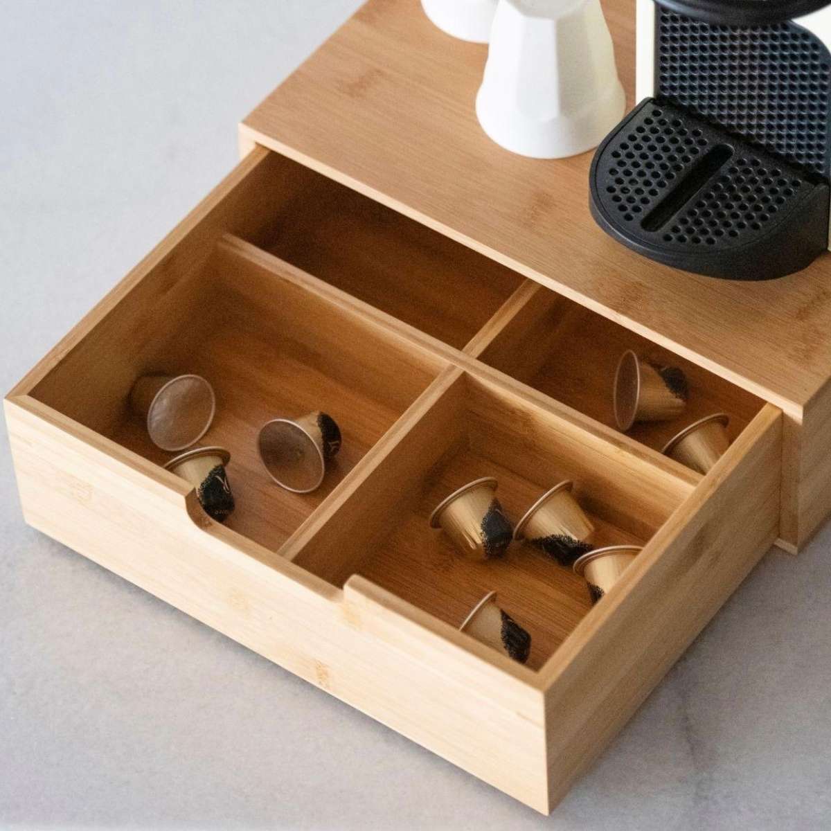Immagine del prodotto Scatola 4 scomparti in Bambù | A. House