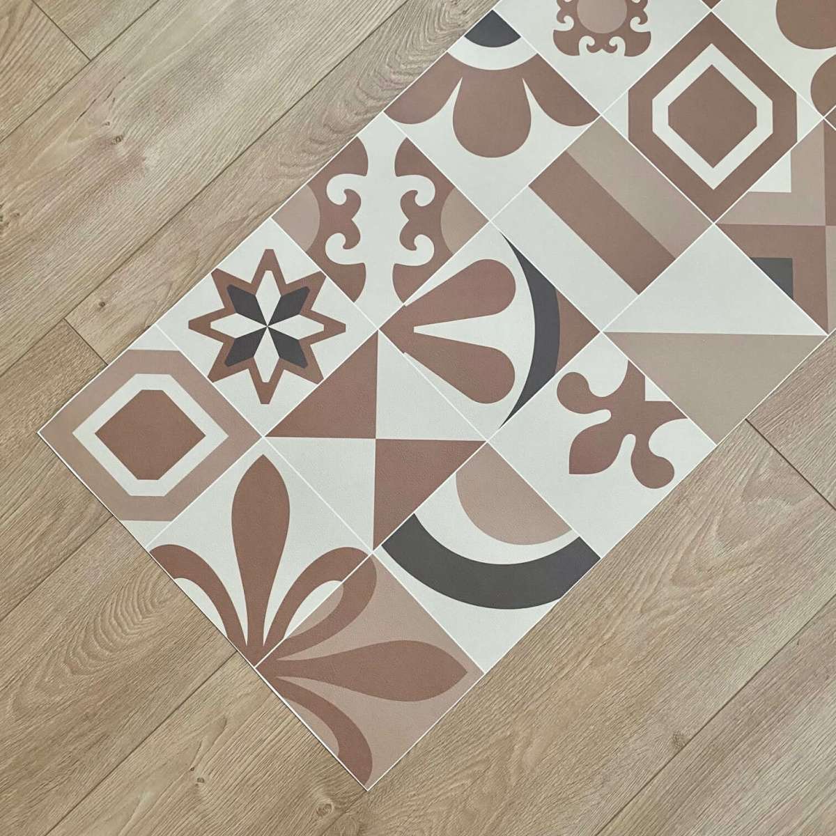 Immagine del prodotto Tappeto Cucina a metro Graniglia Cioccolato in Pvc H 50 cm - scegli tu la misura | Pietro Zanetti Home