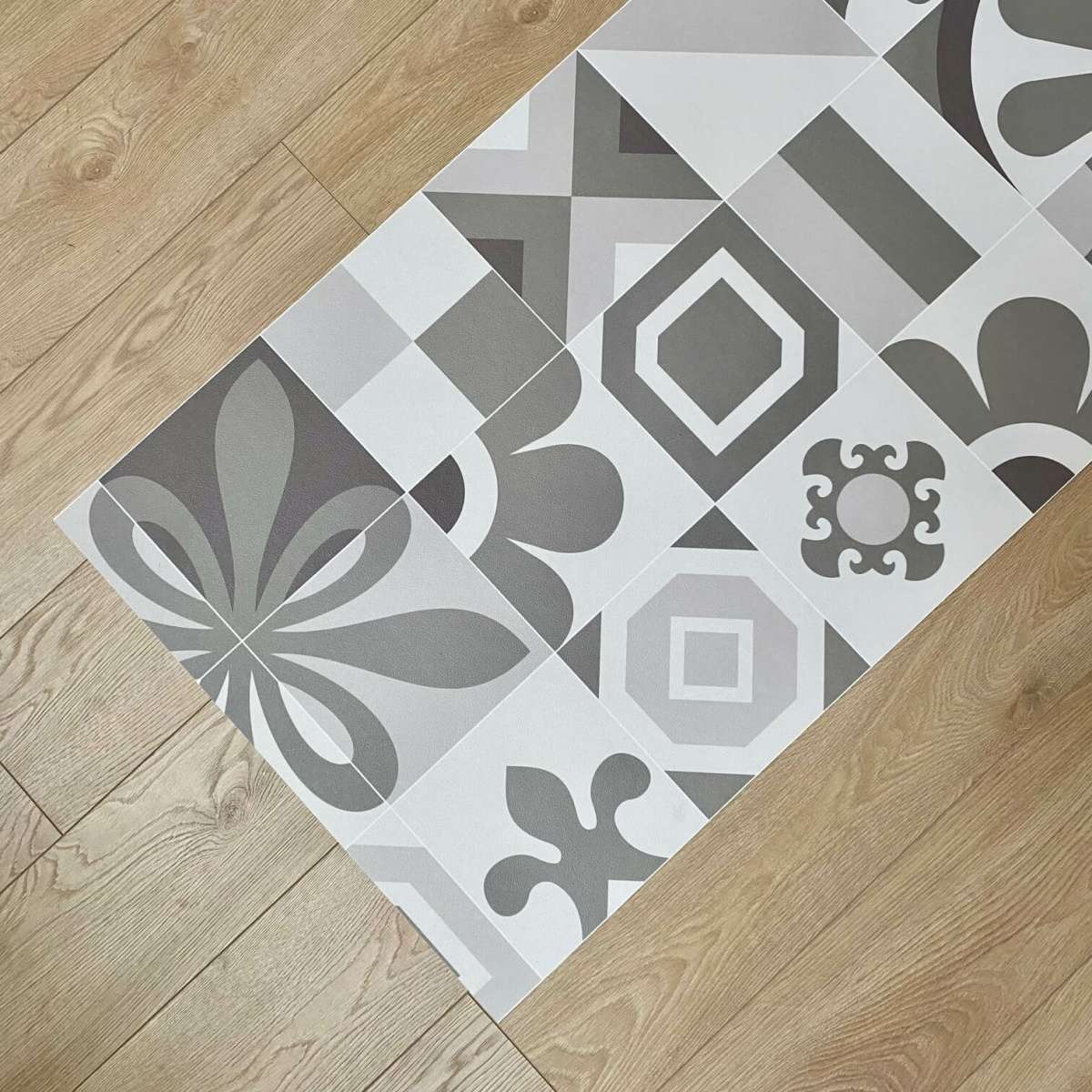 Immagine del prodotto Tappeto Cucina a metro Graniglia Grigio in Pvc H 67 cm - scegli tu la misura | Pietro Zanetti Home