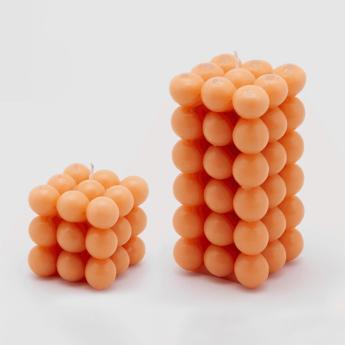 Immagine del prodotto Candela Sfere in cera Arancione (2 Misure) | EDG Enzo De Gasperi