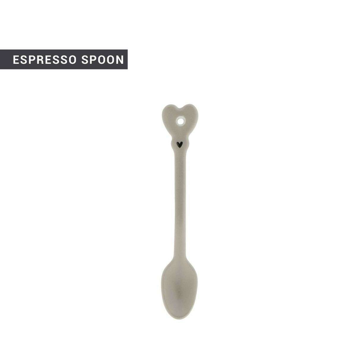 Immagine del prodotto Cucchiaino Espresso Beige in Ceramica Opaca 10 cm | Bastion Collections