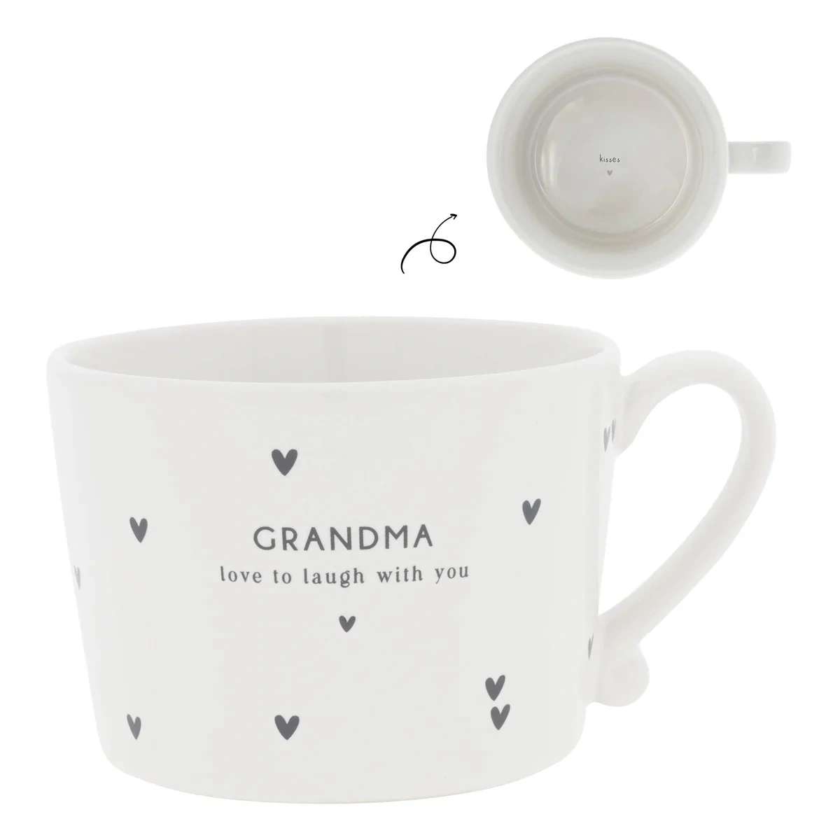 Immagine del prodotto Mug in Ceramica Grandma Love To Laugh With You | Bastion Collections