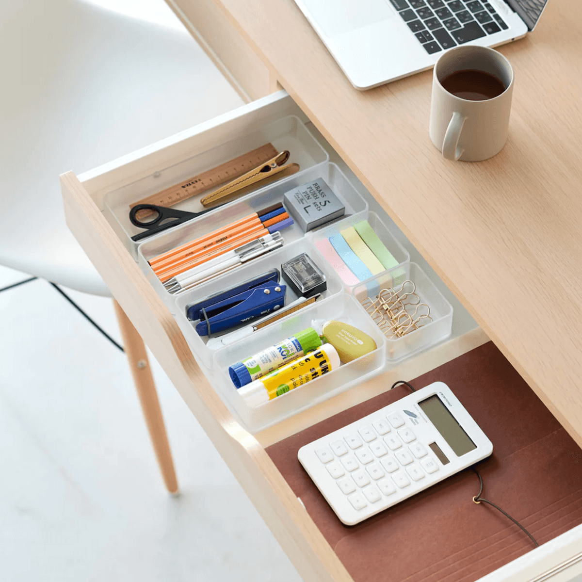 RANJIMA Set di 16 Organizer Cassetti, Scatole Stoccaggio Plastica, Organizer Scrivania Cassetti RANJIMA Set di 16 Organizer Cassetti, Scatole Stoccaggio Plastica, Organizer Scrivania Cassetti