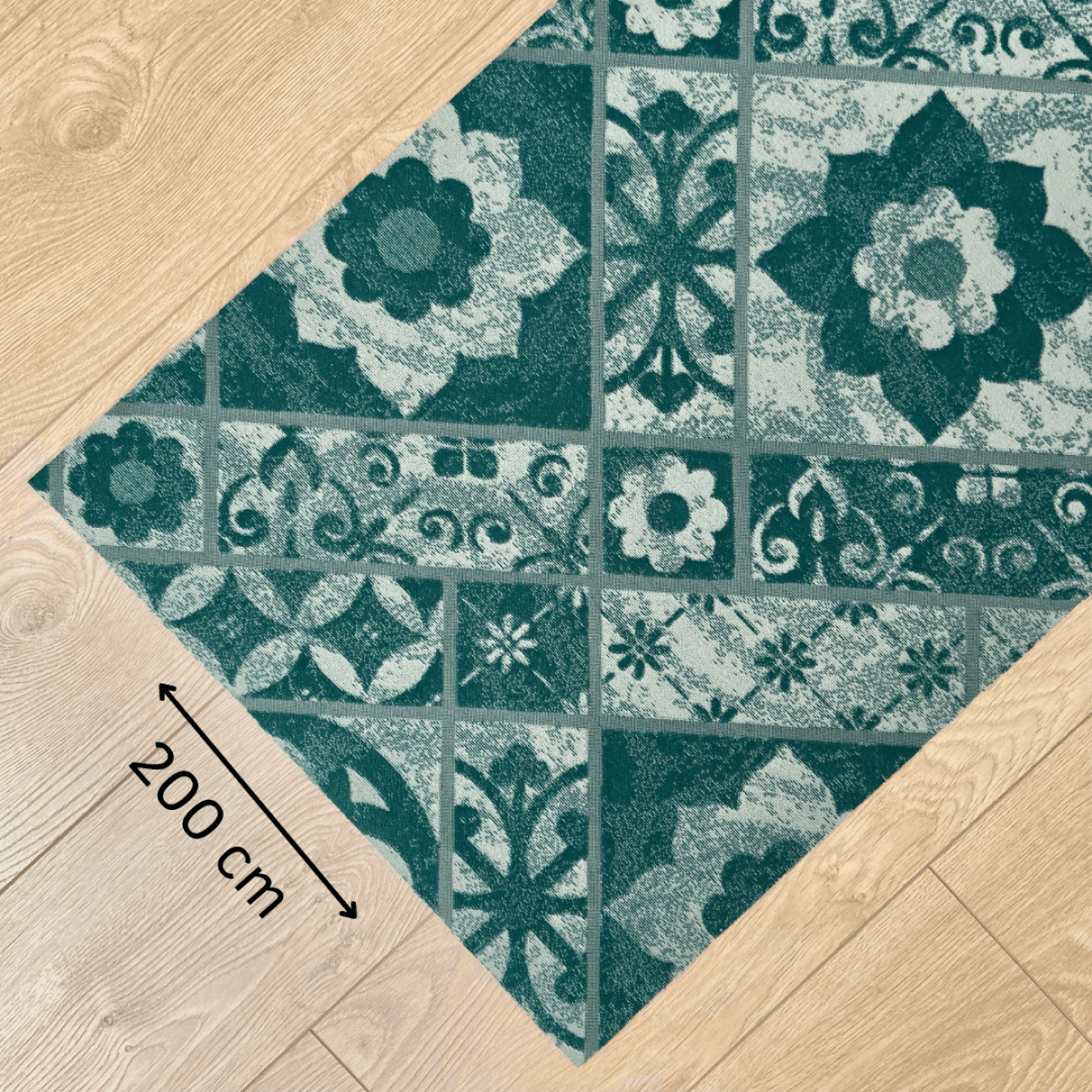 Tappeto Passatoia Cucina 120x280 Cm | Antiscivolo E Lavabile In Lavatrice | Stile Astratto