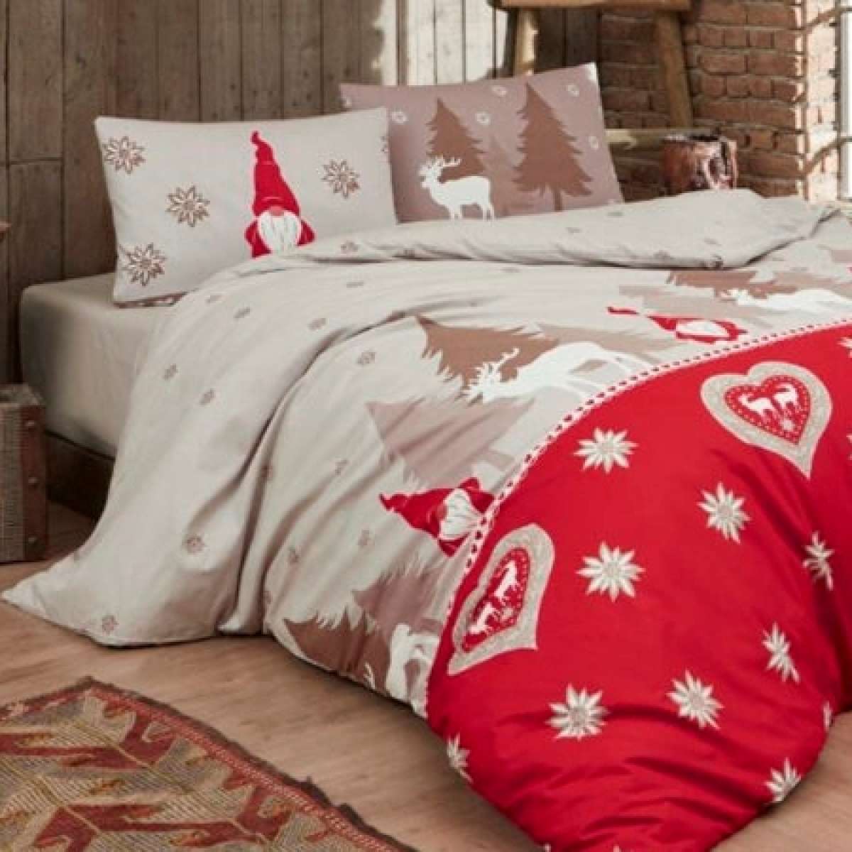 YIRDDEO Set copripiumino per letto singolo con frange con pompon e YIRDDEO Set copripiumino per letto singolo con frange con pompon e