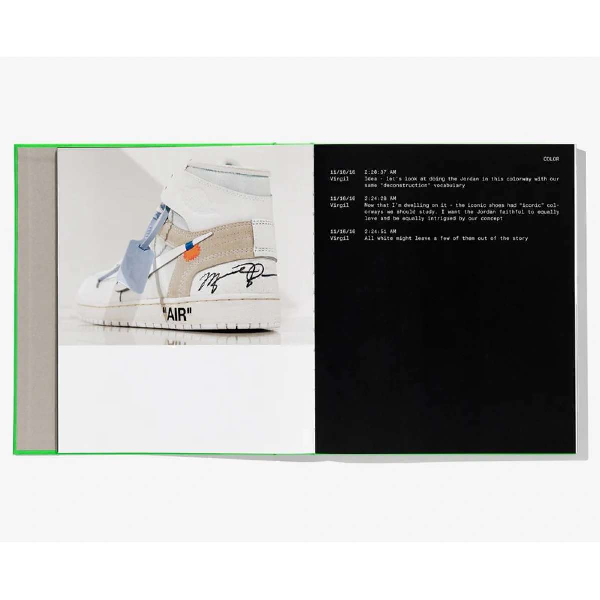 VIRGIL ABLOH. NIKE. ICONS - Libro Decorativo | New Mags Immagine del prodotto VIRGIL ABLOH. NIKE. ICONS - Libro Decorativo | New Mags