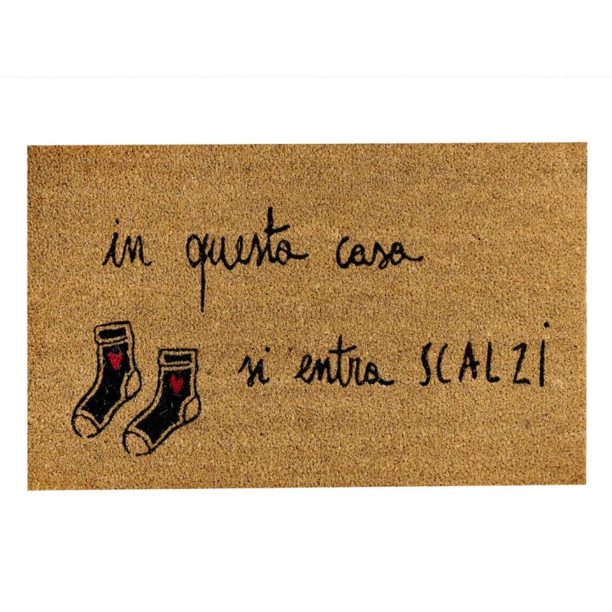 Zerbino Si Entra Scalzi 45x75cm | Simple Day Immagine del prodotto Zerbino Si Entra Scalzi 45x75cm | Simple Day