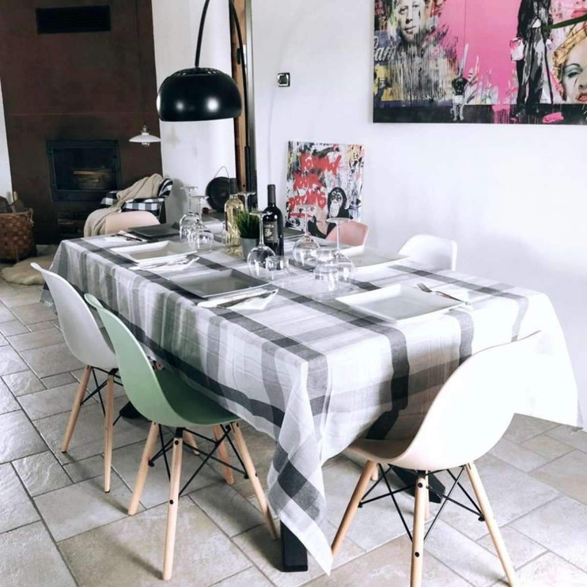 Tovaglia Quadrata in 100% Cotone Country (5 colori) | Pietro Zanetti Home Immagine del prodotto Tovaglia Quadrata in 100% Cotone Country (5 colori) | Pietro Zanetti Home